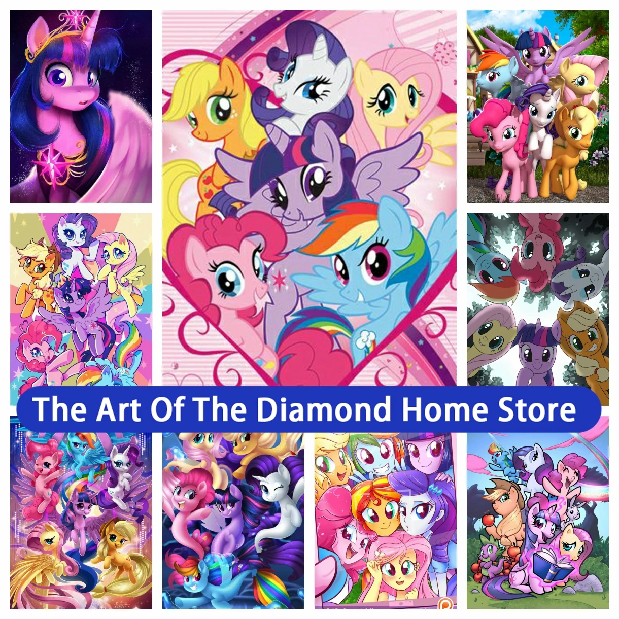 Cute My Cartoon Pony Little 5D AB Diamond Painting Cross Stitch Animal DIY Rhinestone Mosaic Embroidery Home Decor Children Gift
Cute My Cartoon Pony Little 5D AB Diamond Painting Cross Stitch Animal DIY Rhinestone Mosaic Embroidery Home Decor Children Gift
