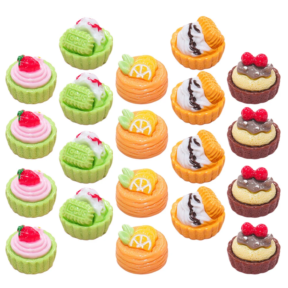 24 Pcs Simulation Toy Cake Miniature Pretend House Artificial Decorative Fake Food Prop Child
24 Pcs Simulation Toy Cake Miniature Pretend House Artificial Decorative Fake Food Prop Child