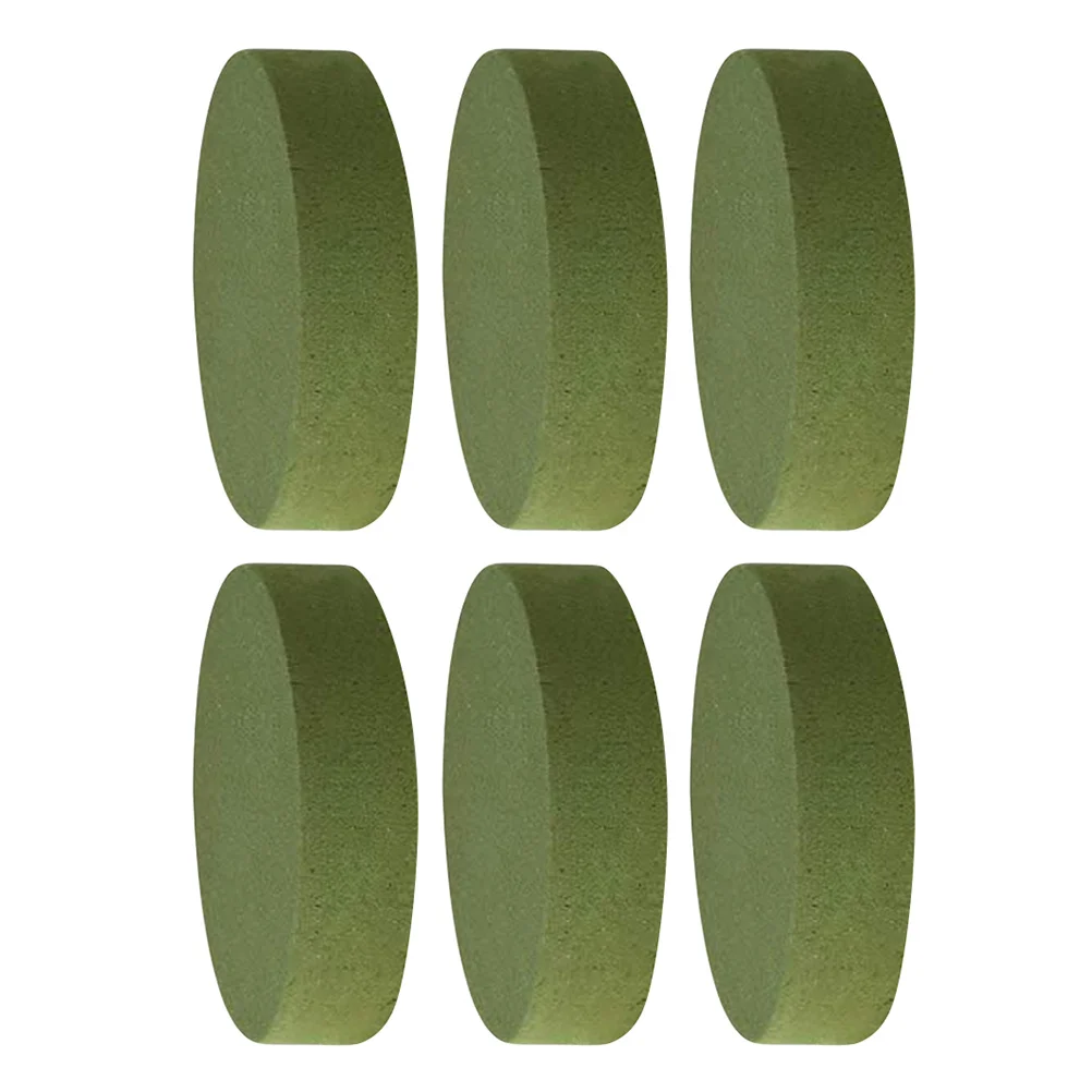 6pcs Round Clay Dried Mud Arrangement Bases Foam Block Supplies Water Absorb Eco Friendly Practical Useful Arrange Flower Strong
6pcs Round Clay Dried Mud Arrangement Bases Foam Block Supplies Water Absorb Eco Friendly Practical Useful Arrange Flower Strong