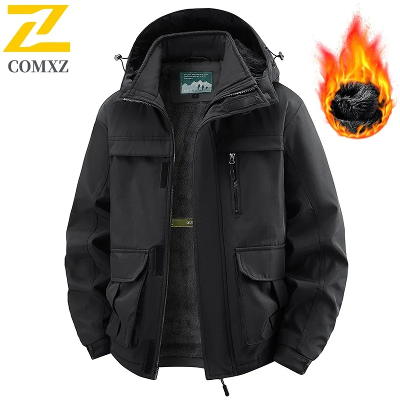 Зимняя мужская хлопковая куртка, винтажная повседневная съемная кепка, рабочее пальто, бархатная утолщенная ветровка с несколькими карманами на подкладке для альпинизма
Зимняя мужская хлопковая куртка, винтажная повседневная съемная кепка, рабочее пальто, бархатная утолщенная ветровка с несколькими карманами на подкладке для альпинизма