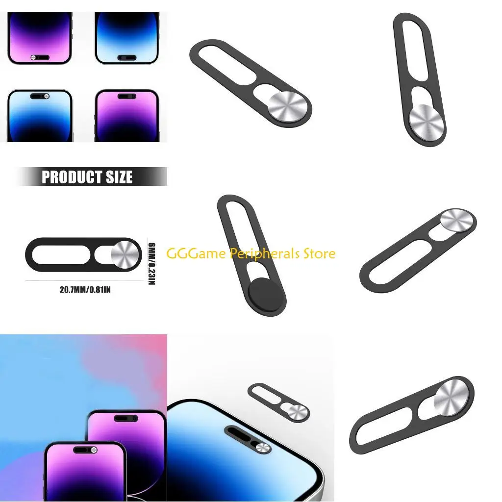 U55B Sliding Camera Lens Cover For IP15/16 Models Against Exploit Protect With Easy Installation