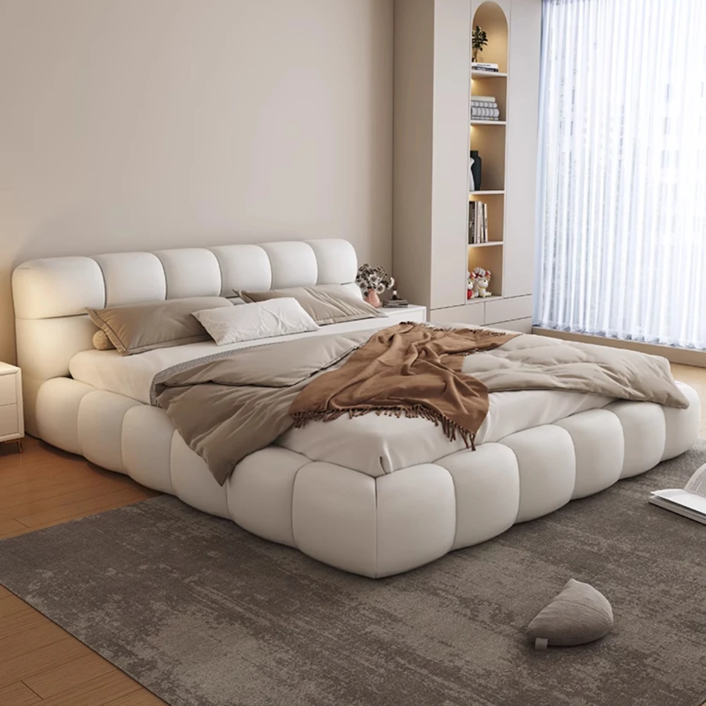 King Size Bed European Fancy Minimalist Lounge Upholstery Bed Nightstands Hotel Kid Muebles Para Dormitorio Home Furniture
King Size Bed European Fancy Minimalist Lounge Upholstery Bed Nightstands Hotel Kid Muebles Para Dormitorio Home Furniture