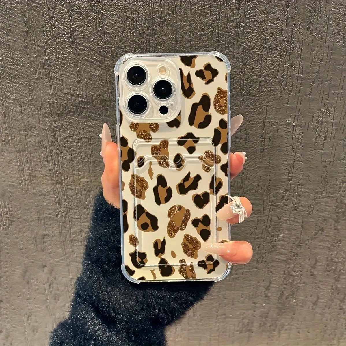 Retro Style Leopard Print Design Card Case Soft Phone Case for iPhone 17 16 15 14 13 12 11 Pro Max AIR 14 15 16 Plus SE
Retro Style Leopard Print Design Card Case Soft Phone Case for iPhone 17 16 15 14 13 12 11 Pro Max AIR 14 15 16 Plus SE