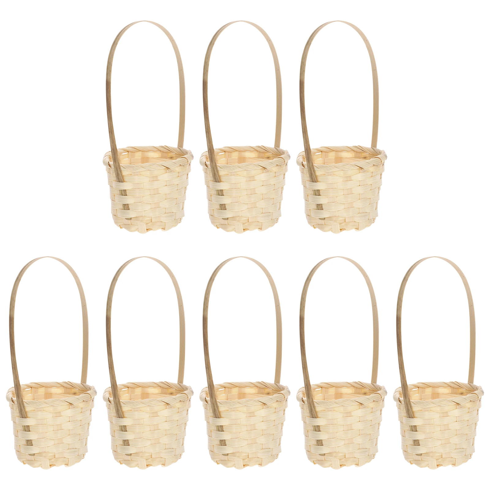 8 Pcs Woven Basket Hamper Mini Bamboo Baskets Gift Storage Portable Decorate Handmade Flower Handheld Baby Party Packing Picnic
8 Pcs Woven Basket Hamper Mini Bamboo Baskets Gift Storage Portable Decorate Handmade Flower Handheld Baby Party Packing Picnic