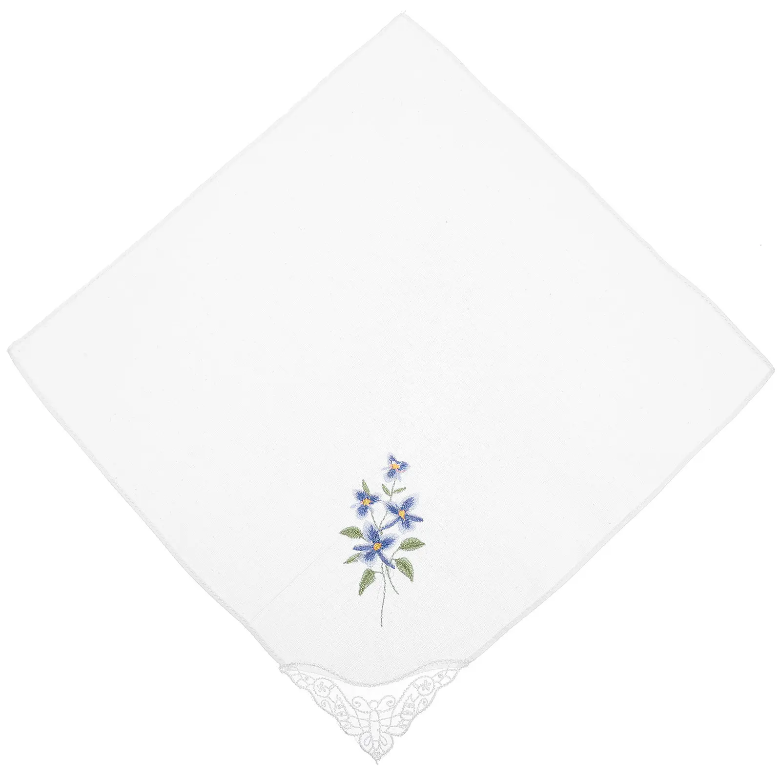 Embroidery Handkerchief Cotton Fabric Delicate Flower Pattern Ladies Pocket Handkerchief for Prom Banquet Dating Elegant Daily
Embroidery Handkerchief Cotton Fabric Delicate Flower Pattern Ladies Pocket Handkerchief for Prom Banquet Dating Elegant Daily
