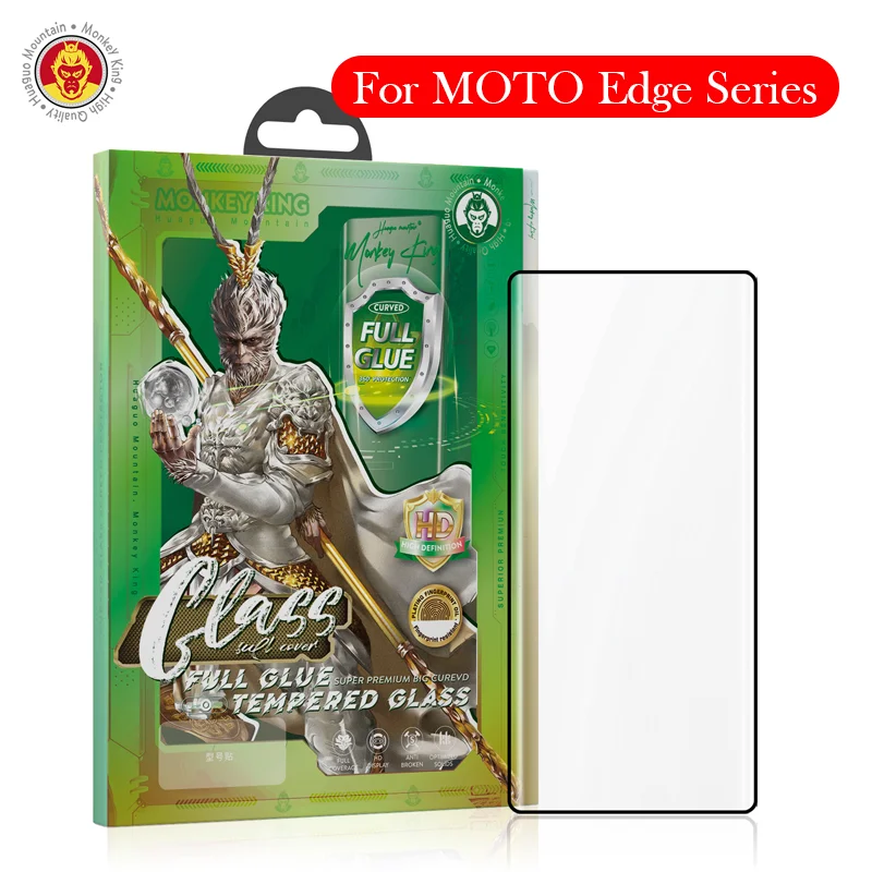 2PC Monkey King Full Glue Tempered Glass For MOTO EDGE 60 Pro FUSion Screen Protector for MOTO EDGE 50 Ultra Neo
2PC Monkey King Full Glue Tempered Glass For MOTO EDGE 60 Pro FUSion Screen Protector for MOTO EDGE 50 Ultra Neo