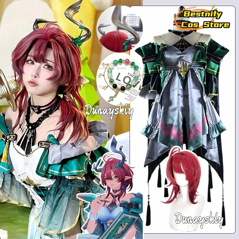 CosplayGame Wuthering Waves Ciaccona Cosplay Costume Vintage Chinese Hanfu Short Dress Ciaccona Role-play Wig Shoe Suits Women D
CosplayGame Wuthering Waves Ciaccona Cosplay Costume Vintage Chinese Hanfu Short Dress Ciaccona Role-play Wig Shoe Suits Women D