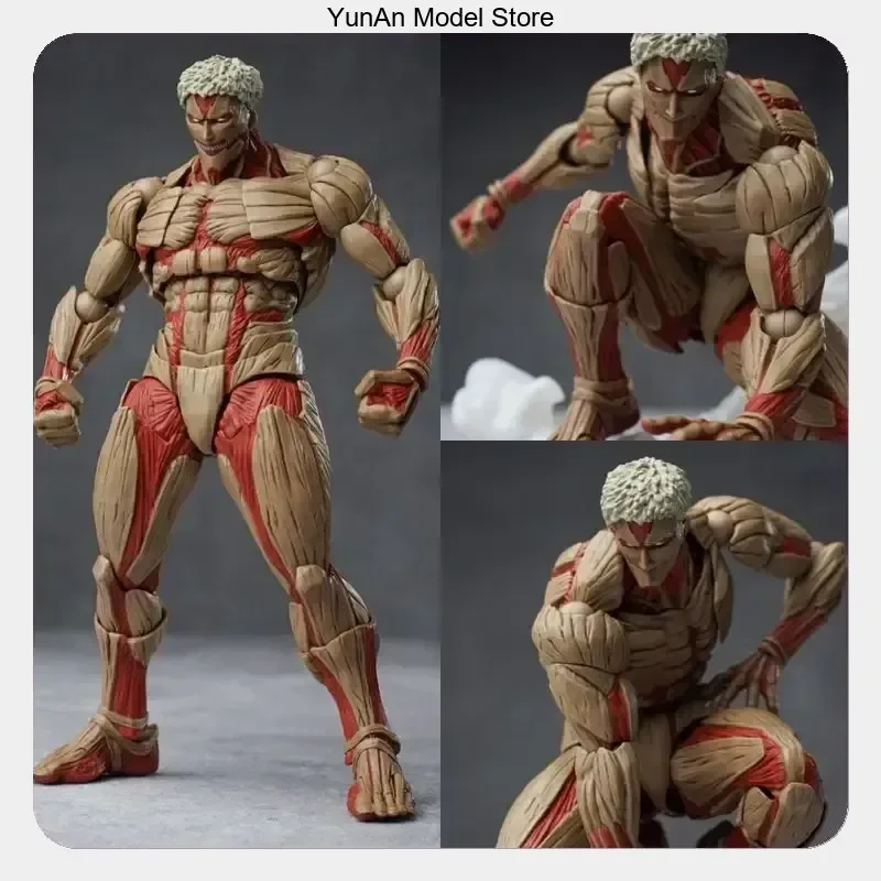 Articulated Action Figure Model Statue Desktop Decoration Gift 16cm Attack on Titan Armored Titan Multi-Accessories
Articulated Action Figure Model Statue Desktop Decoration Gift 16cm Attack on Titan Armored Titan Multi-Accessories
