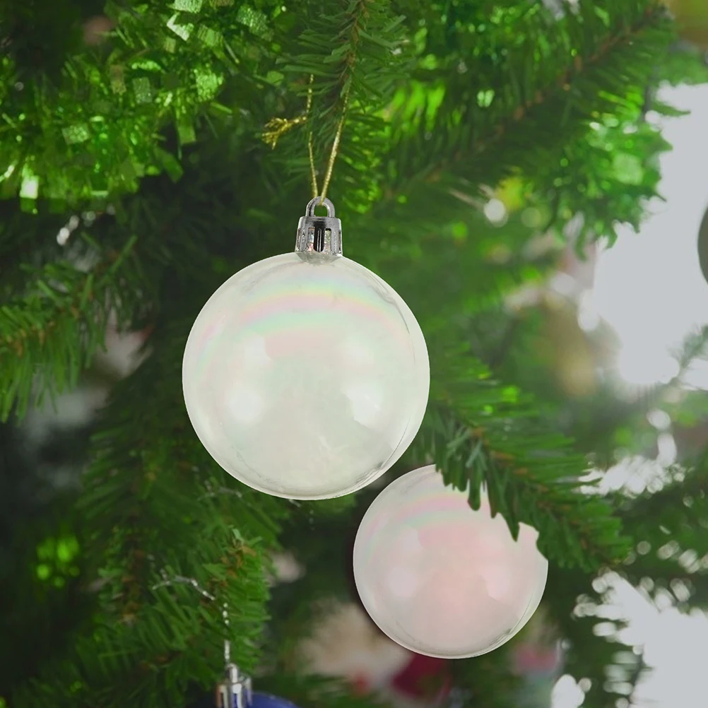 12 Pcs Christmas Ball Tree Ornaments Decorative Balls for Home Sports to Decorate Transparent
12 Pcs Christmas Ball Tree Ornaments Decorative Balls for Home Sports to Decorate Transparent