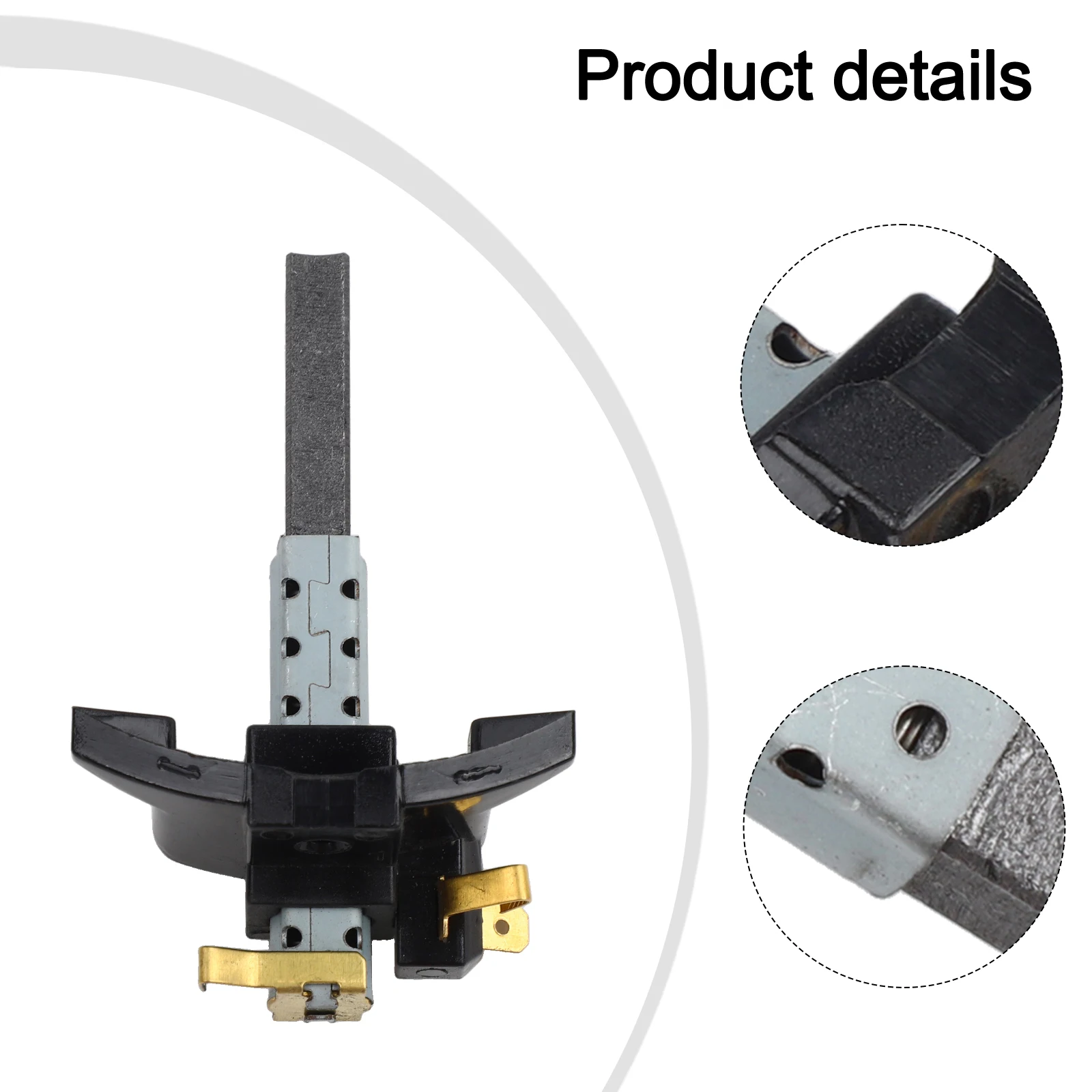1pc Carbon Brush Gray Replacement Vacuum Cleaner Electric-Motor Carbon Brush 30mm Length Power Tools Replacement Parts
1pc Carbon Brush Gray Replacement Vacuum Cleaner Electric-Motor Carbon Brush 30mm Length Power Tools Replacement Parts