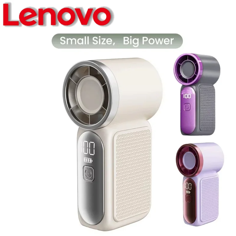 Lenovo Portable Handheld Mini Fan 5 Speed Adjust Type c Rechargeable Fan Digital Display Desktop Fan Outdoor Hot Sale 2026
Lenovo Portable Handheld Mini Fan 5 Speed Adjust Type c Rechargeable Fan Digital Display Desktop Fan Outdoor Hot Sale 2026