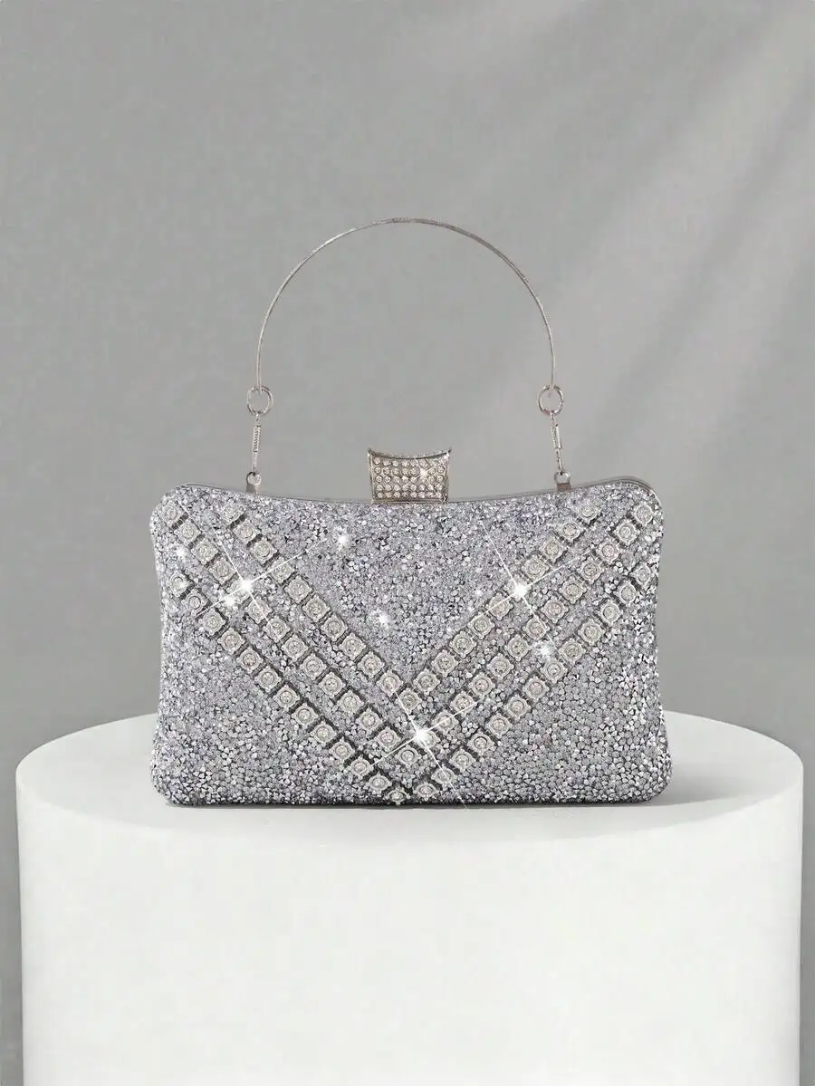 Elegant Rhinestone Clutch Purse For Women Evening Party Bag
Elegant Rhinestone Clutch Purse For Women Evening Party Bag