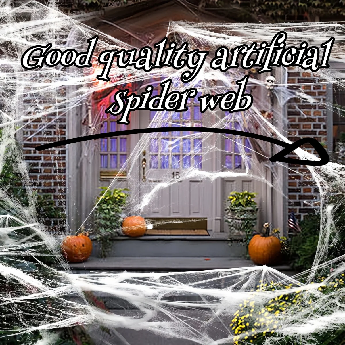 Halloween Spider Web Decoration, Stretchable Fake Cobweb with Plastic Spiders, Perfect for Indoor/Outdoor Party, Haunted House,
Halloween Spider Web Decoration, Stretchable Fake Cobweb with Plastic Spiders, Perfect for Indoor/Outdoor Party, Haunted House,