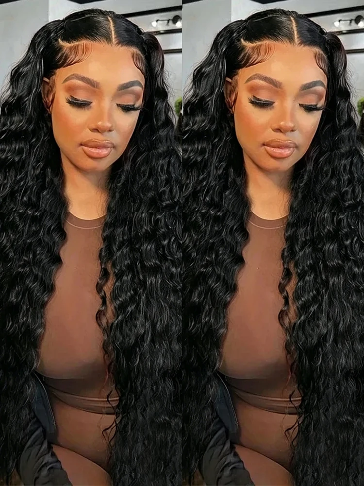 250% Density Curly Human Hair Wigs 13x4 13x6 Hd Transparent Lace Frontal Wigs Water Wave Lace Front Human Hair Wig Pre Cut Lace PrePlucked Hairline Wig Brazilian Deep Wave hair wig For Women 30 46 Inch
250% Density Curly Human Hair Wigs 13x4 13x6 Hd Transparent Lace Frontal Wigs Water Wave Lace Front Human Hair Wig Pre Cut Lace PrePlucked Hairline Wig Brazilian Deep Wave hair wig For Women 30 46 Inch