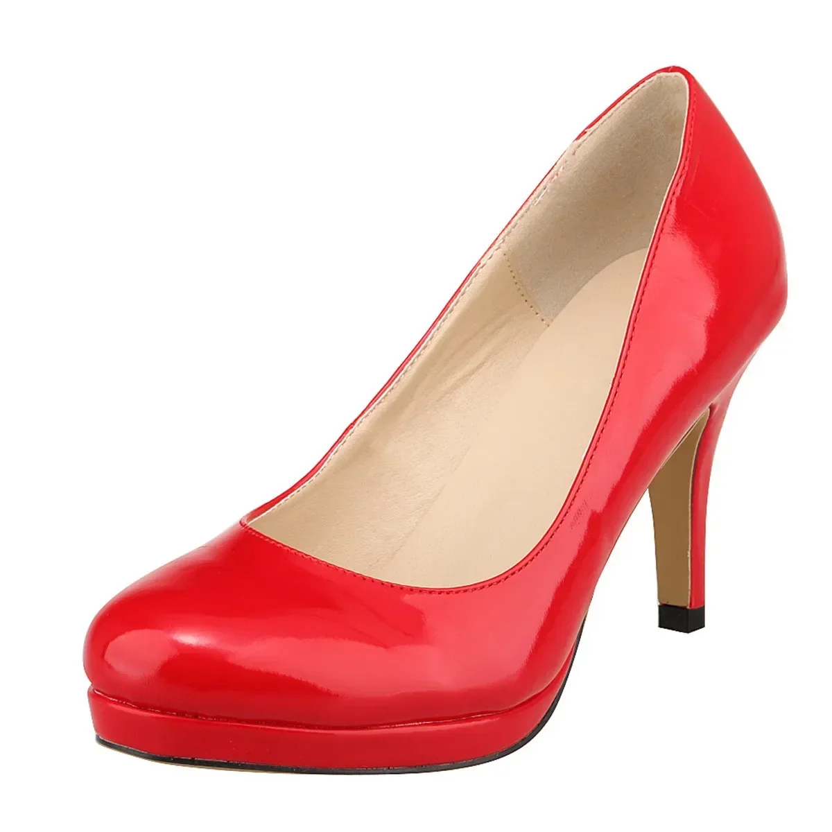 Women Pumps Sexy 9cm Round Toe High Heels Stilettos Black Nude Office Lady Platform Heel Work Party Dress Wedding Shoes
Women Pumps Sexy 9cm Round Toe High Heels Stilettos Black Nude Office Lady Platform Heel Work Party Dress Wedding Shoes