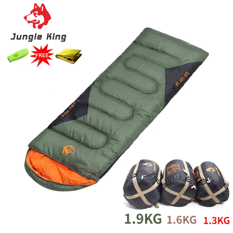 JUNGLEKING CY0904 Camping Sleeping Bag Ultralight Waterproof 4 Season Warm Envelope Backpacking Sleeping Bags for Outdoor Hiking
JUNGLEKING CY0904 Camping Sleeping Bag Ultralight Waterproof 4 Season Warm Envelope Backpacking Sleeping Bags for Outdoor Hiking