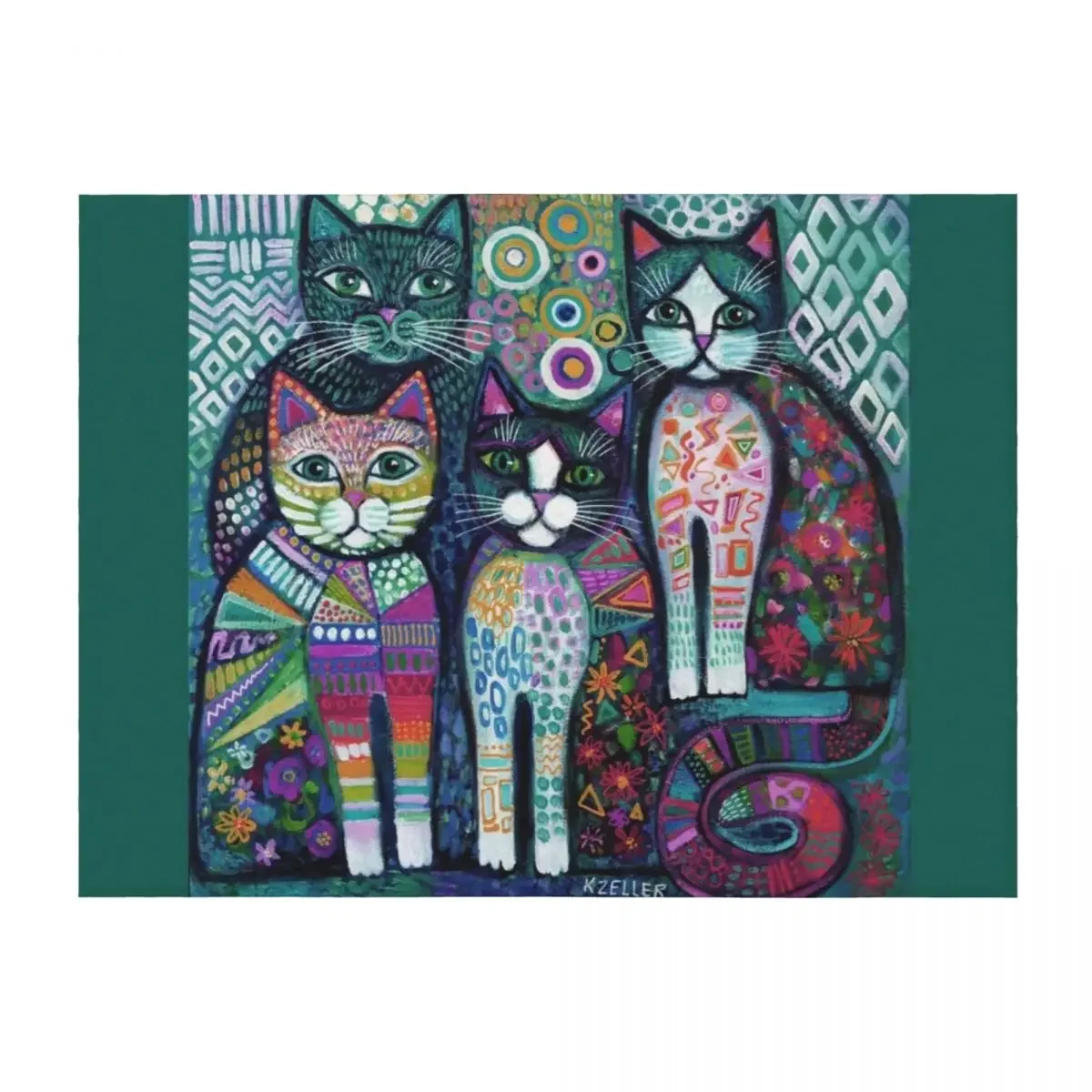 Quirky Cats Throw Blanket Cute Plaid Comforter warm winter Camping Blankets
Quirky Cats Throw Blanket Cute Plaid Comforter warm winter Camping Blankets