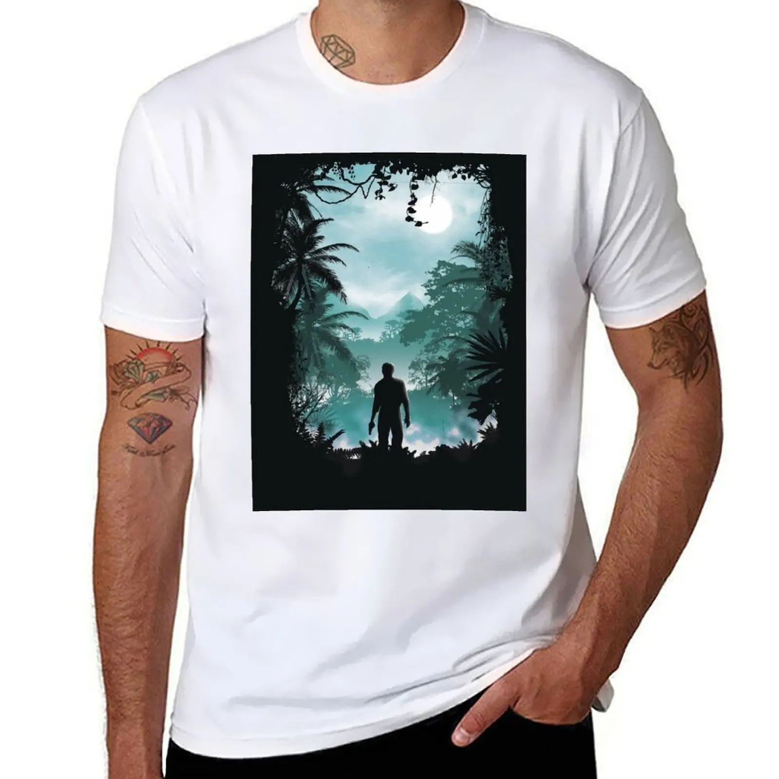 Uncharted 4 Nathan Drake T-Shirt g man t shirts for men t shirt men 100% cotton luxury brand T-Shirt
Uncharted 4 Nathan Drake T-Shirt g man t shirts for men t shirt men 100% cotton luxury brand T-Shirt