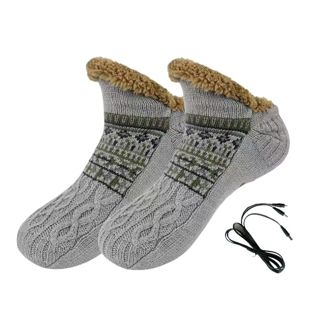 Winter Warm USB Heated Socks Thermal Soft Feet Warmer Fast Heating Electric Warm Socks Outdoor Sports
Winter Warm USB Heated Socks Thermal Soft Feet Warmer Fast Heating Electric Warm Socks Outdoor Sports