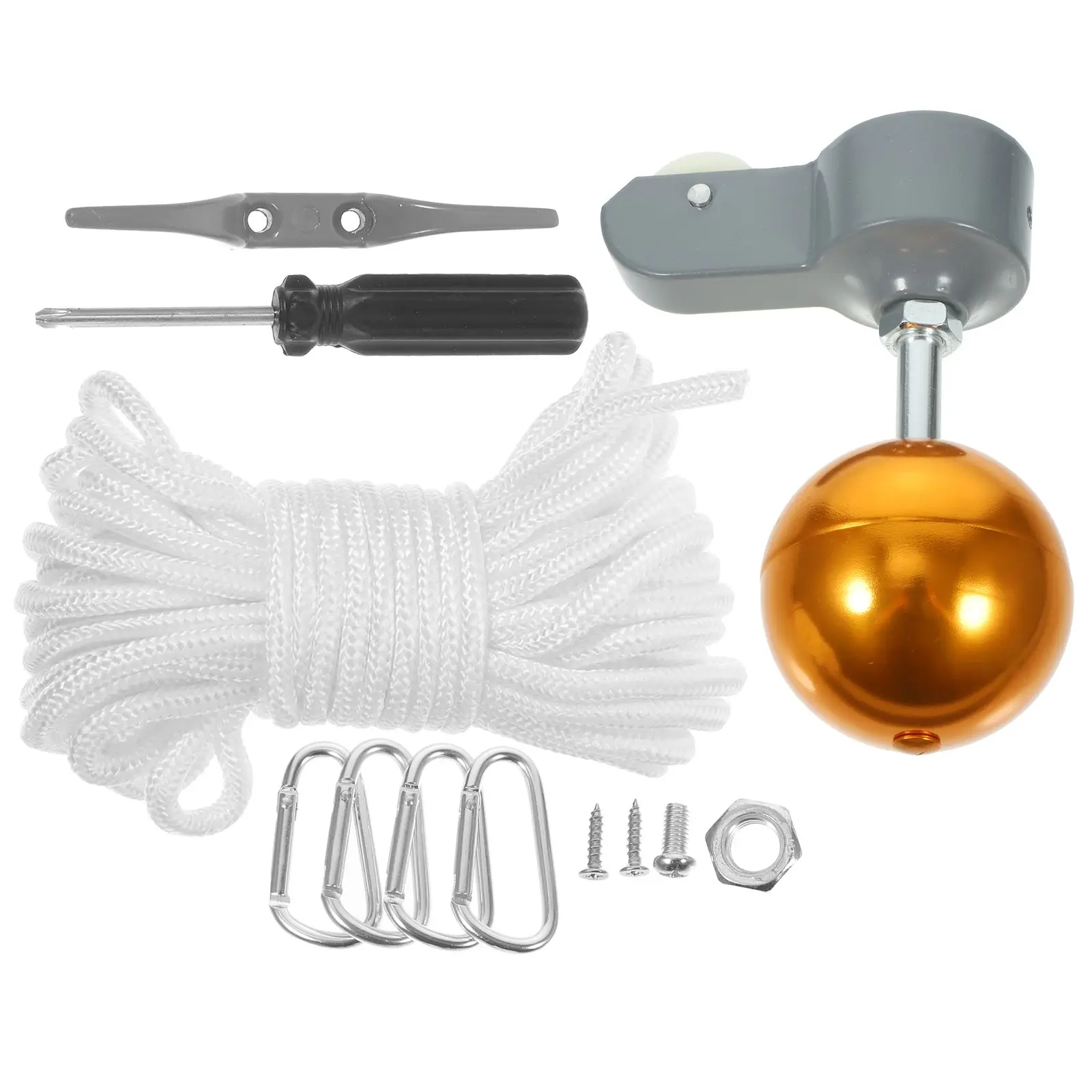 Stainless Steel Flagpole Kit Metal Accessories Adjustable Parts Repair Tools Outdoor Decorations Holiday Flags
Stainless Steel Flagpole Kit Metal Accessories Adjustable Parts Repair Tools Outdoor Decorations Holiday Flags