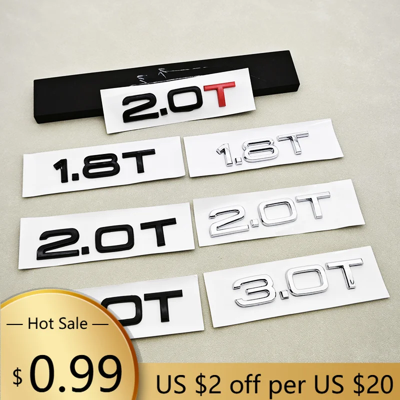 Hub Caps 3D ABS Letters Car Sticker Rear Trunk Badge Logo 1.8T 2.0T 3.0T Emblem For Audi A3 A4 A5 A6 A7 A8 Q2 Q3 Q5 Q7 Q8 Car Ac
Hub Caps 3D ABS Letters Car Sticker Rear Trunk Badge Logo 1.8T 2.0T 3.0T Emblem For Audi A3 A4 A5 A6 A7 A8 Q2 Q3 Q5 Q7 Q8 Car Ac