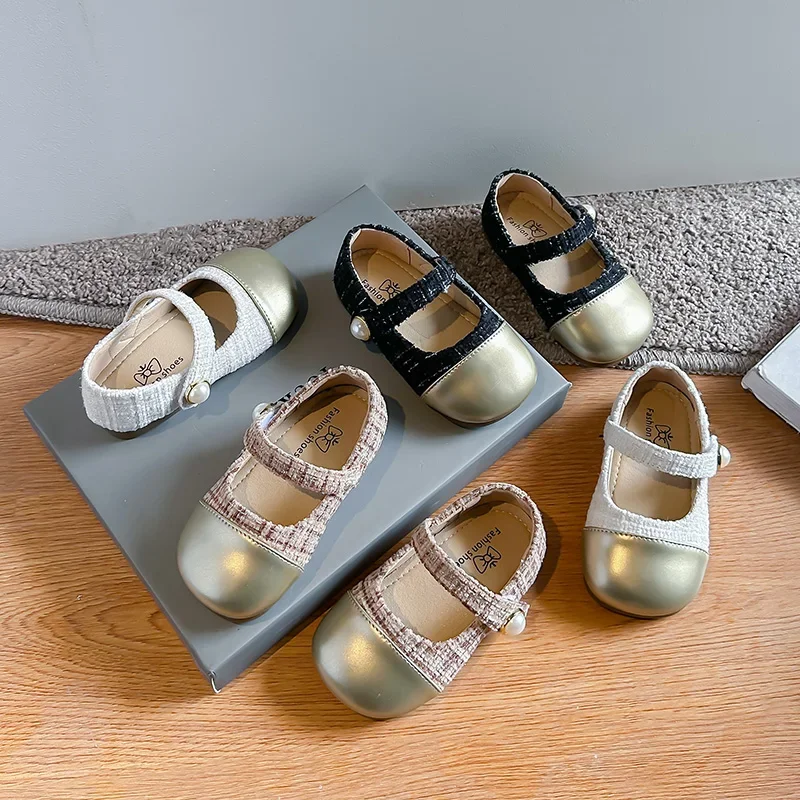 2024 Spring Autumn New Children Leather Shoes for Girl Fashion Korean Style Elegant Princess Anti-slippery Versatile Dress Shoes
2024 Spring Autumn New Children Leather Shoes for Girl Fashion Korean Style Elegant Princess Anti-slippery Versatile Dress Shoes
