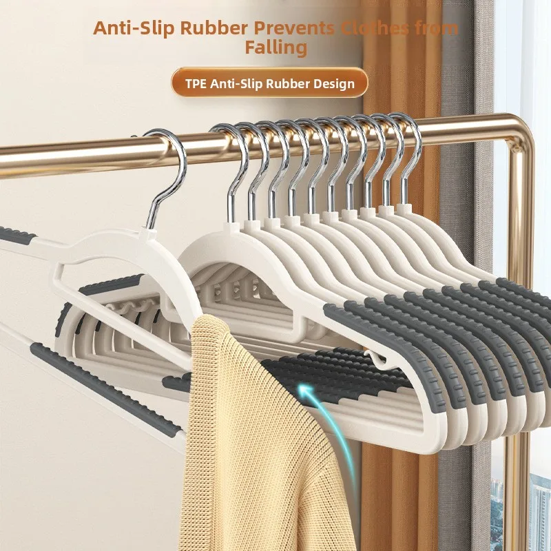 Thiened Anti-Slip Plastic Clothes Hangers Home Use Storage Wardrobe Hangers No Trace Hangers for Pants And Clothes
Thiened Anti-Slip Plastic Clothes Hangers Home Use Storage Wardrobe Hangers No Trace Hangers for Pants And Clothes