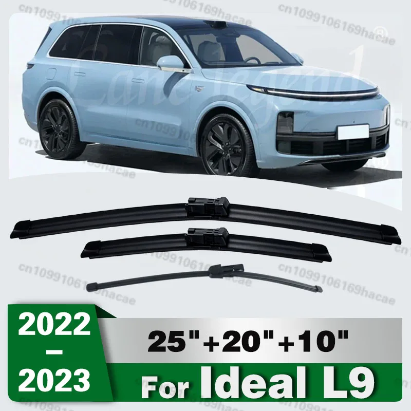 Car Front Rear Wiper Blades For Ideal L9 2022 - 2023 Windshield Windscreen Clean Window Rain Brush 25"+20"+10" Car Accessories
Car Front Rear Wiper Blades For Ideal L9 2022 - 2023 Windshield Windscreen Clean Window Rain Brush 25"+20"+10" Car Accessories