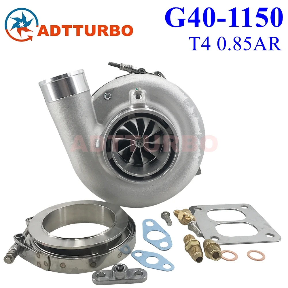 G40-1150 71mm T4 V-Band 0.85AR G40 Turbo Ball Bearing Turbocharger G-SERIES Turbine Supercore 860777-5002S 2.0 - 6.0L 500-1150HP
G40-1150 71mm T4 V-Band 0.85AR G40 Turbo Ball Bearing Turbocharger G-SERIES Turbine Supercore 860777-5002S 2.0 - 6.0L 500-1150HP