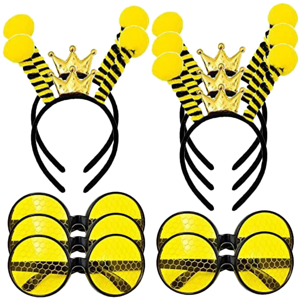 10pcs Bee Headb Glasses Set Lightweight Cartoon Halloween Party Kids Adults Cosplay Accessories Reusable
10pcs Bee Headb Glasses Set Lightweight Cartoon Halloween Party Kids Adults Cosplay Accessories Reusable