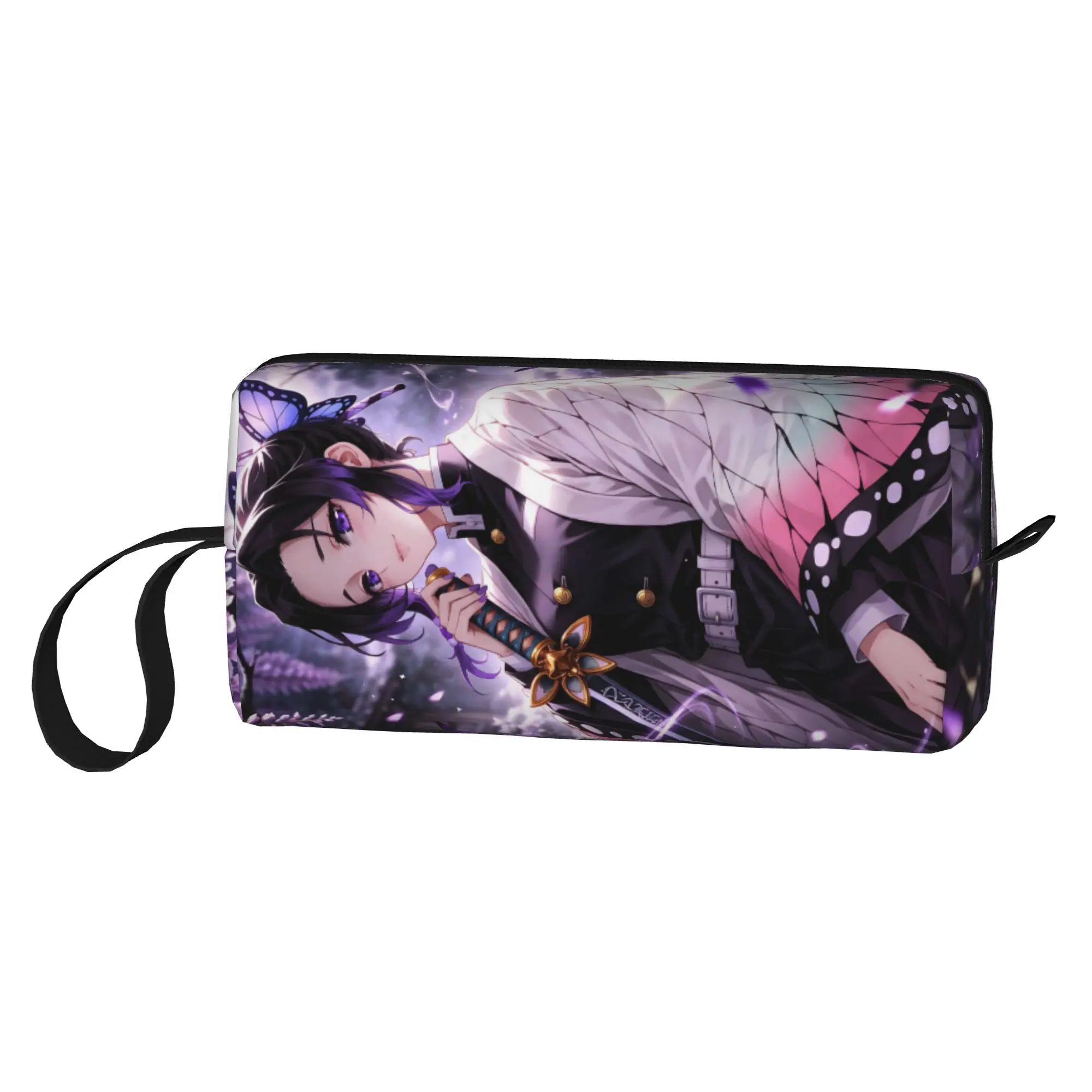 Custom Shinobu Kocho Toiletry Bag for Women Demon S-Slayer Makeup Cosmetic Organizer Ladies Beauty Storage Dopp Kit Box
Custom Shinobu Kocho Toiletry Bag for Women Demon S-Slayer Makeup Cosmetic Organizer Ladies Beauty Storage Dopp Kit Box