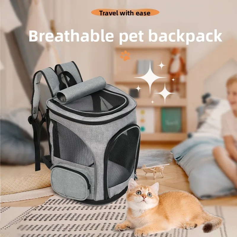 Portable Backpack Cats Dogs Large-capacity Pet Space Capsule Double-shoulder Bag Going Out
Portable Backpack Cats Dogs Large-capacity Pet Space Capsule Double-shoulder Bag Going Out
