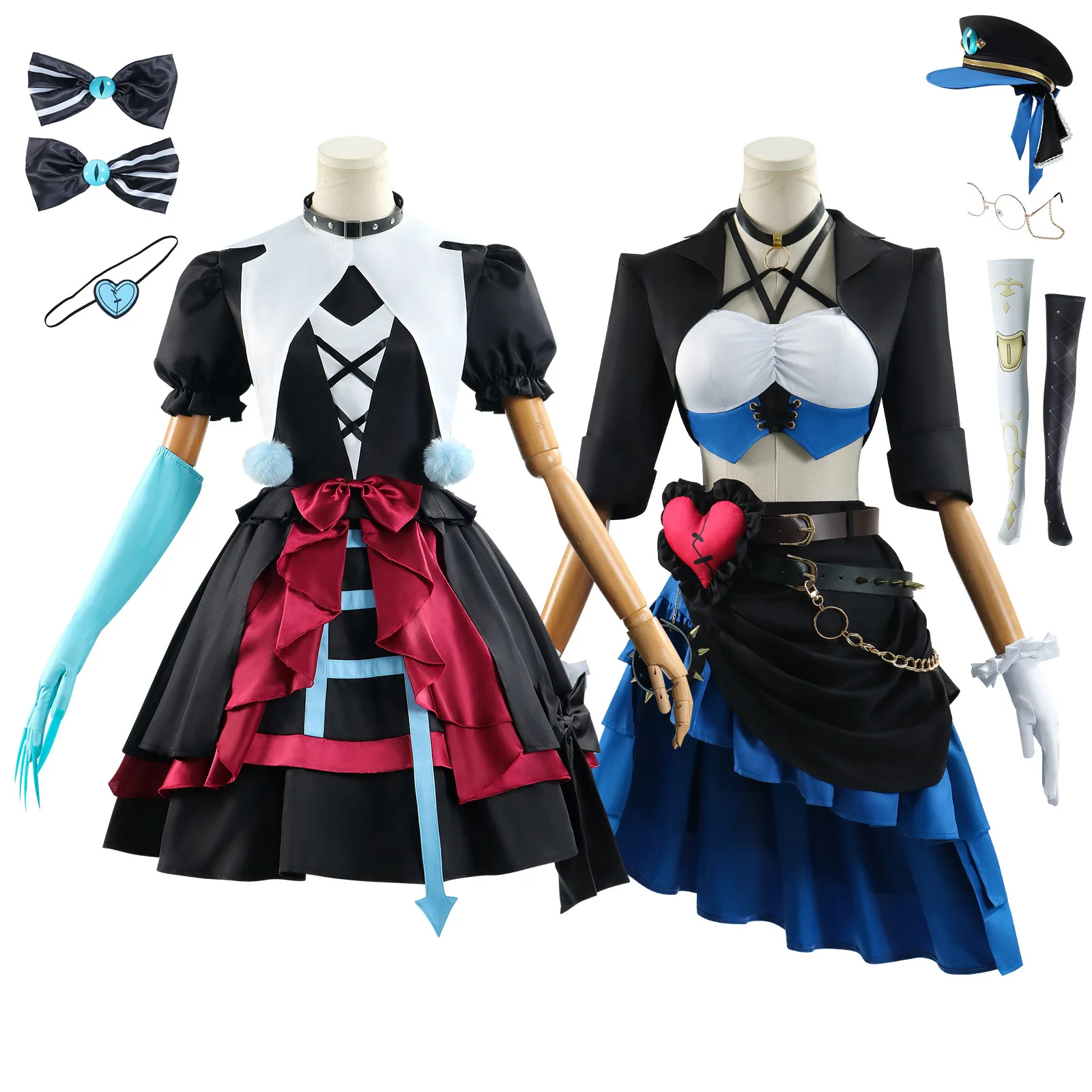 Cosplay Dress Collaboration Party Costume Cosplay Outfit Silent Girl Stella Demon Police Eileen Cosplay Costume Halloween Dress
Cosplay Dress Collaboration Party Costume Cosplay Outfit Silent Girl Stella Demon Police Eileen Cosplay Costume Halloween Dress