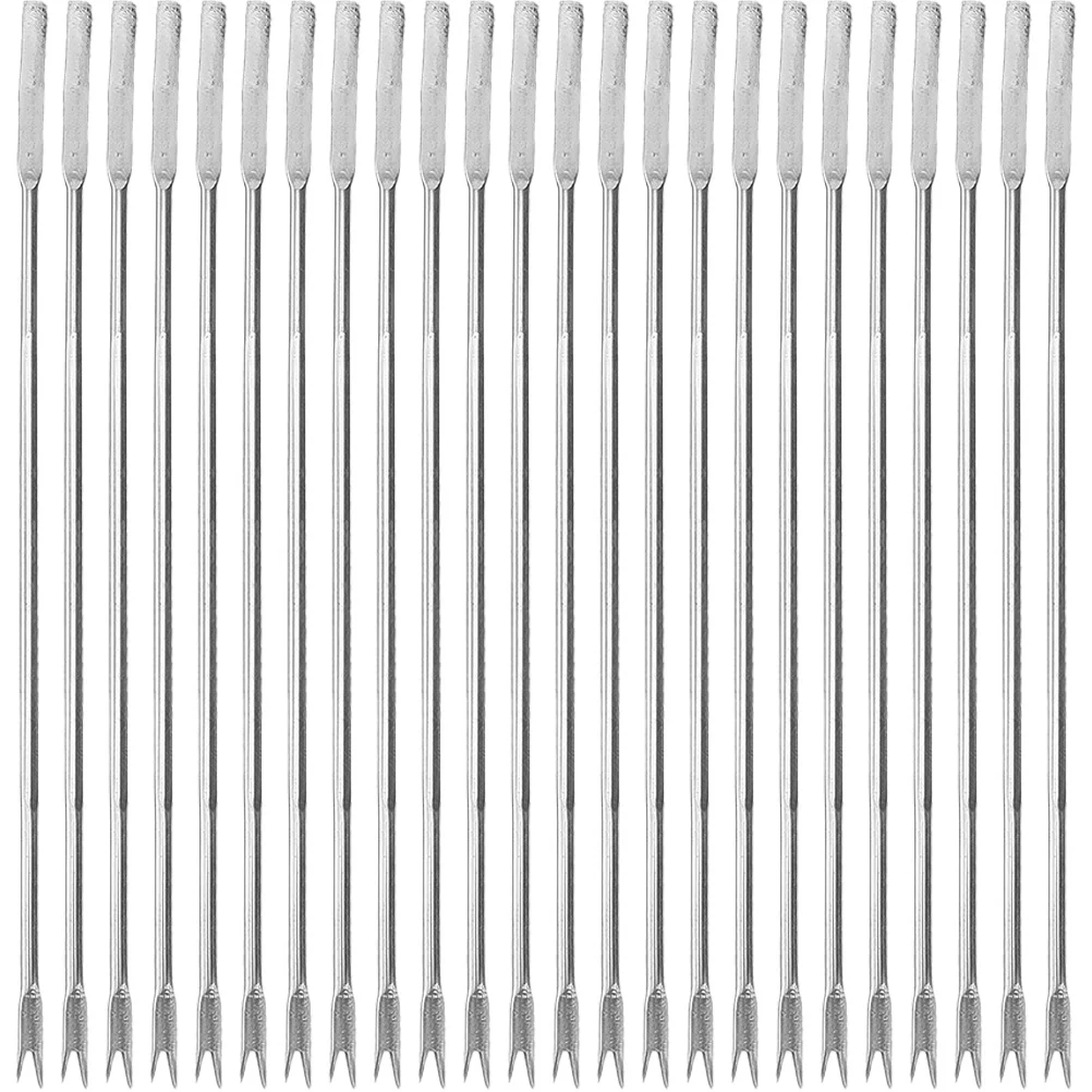 24 Pcs Stainless Steel Pick Pickle Fork Shrimp Crackers Crab Eating Seafood Forks Walnut
24 Pcs Stainless Steel Pick Pickle Fork Shrimp Crackers Crab Eating Seafood Forks Walnut