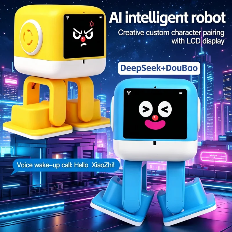 2026 new Ai intelligent robot toy touch interactive chat Deepseek learning intelligent early education bean bag robot
2026 new Ai intelligent robot toy touch interactive chat Deepseek learning intelligent early education bean bag robot