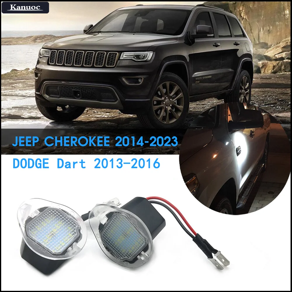 For Dodge Dart 2013-2016 Jeep Cherokee 2014-2023 2Pcs LED Rearview Mirror Light Super Bright Premium
For Dodge Dart 2013-2016 Jeep Cherokee 2014-2023 2Pcs LED Rearview Mirror Light Super Bright Premium