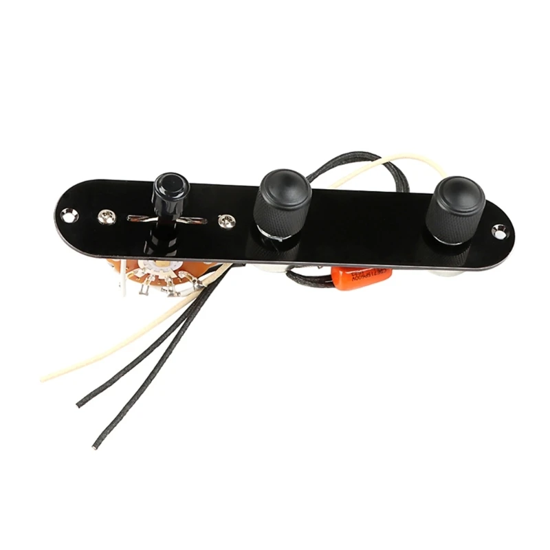 3 Way Guitar Control Plate Mounting Plate with Screws Standard Electric Guitar Parts Replacement
3 Way Guitar Control Plate Mounting Plate with Screws Standard Electric Guitar Parts Replacement