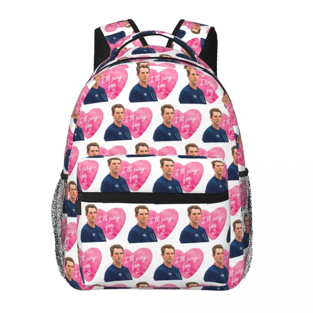 Dr. Jack Abbott I'll Pay For It Backpack Student Boys Girls BookBag Kids School Bag Laptop Shoulder Bags for Men Women
Dr. Jack Abbott I'll Pay For It Backpack Student Boys Girls BookBag Kids School Bag Laptop Shoulder Bags for Men Women