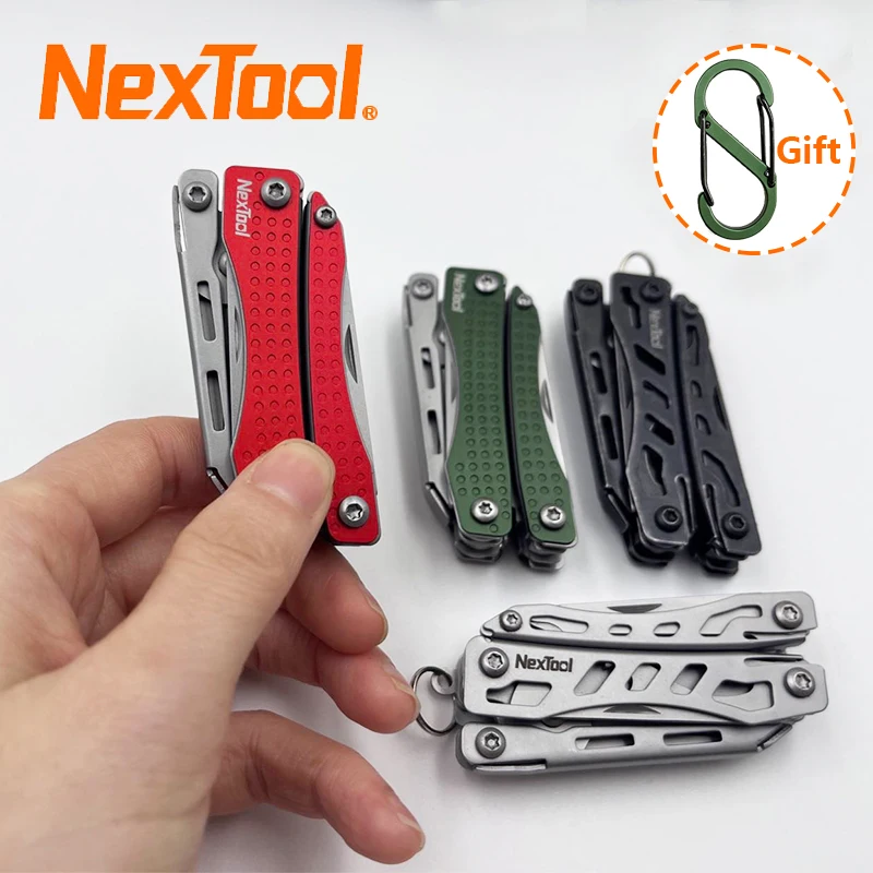 NexTool Mini Flagship Multitool 10 in 1 EDC Keychain Multi Tool Pocket Knife Needlenose Pliers Scissors Gadgets for Men
NexTool Mini Flagship Multitool 10 in 1 EDC Keychain Multi Tool Pocket Knife Needlenose Pliers Scissors Gadgets for Men