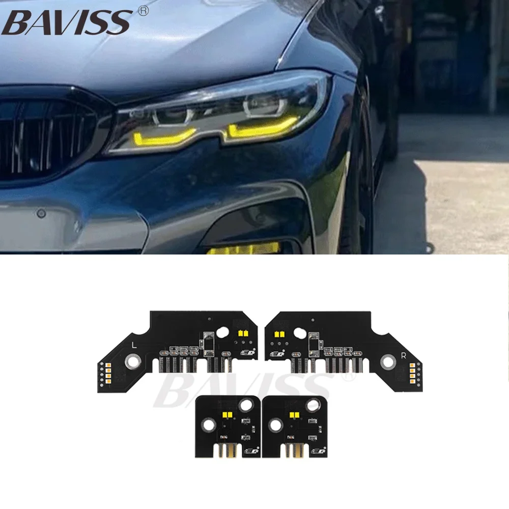 CSL G20 Yellow Angel Eye Boards For 2020 BMW 3 Series G21 320i 330e 330i M340i LED Headlight Red Daytime Running Light Blue Red
CSL G20 Yellow Angel Eye Boards For 2020 BMW 3 Series G21 320i 330e 330i M340i LED Headlight Red Daytime Running Light Blue Red