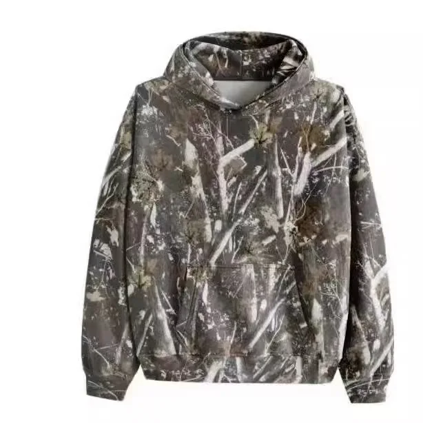 90S New 3D Printing Branch Camouflage Sweater Retro Lining Winter Windproof Warm Zipper Shirt Oversized Unisex Clothing Hoodies
90S New 3D Printing Branch Camouflage Sweater Retro Lining Winter Windproof Warm Zipper Shirt Oversized Unisex Clothing Hoodies