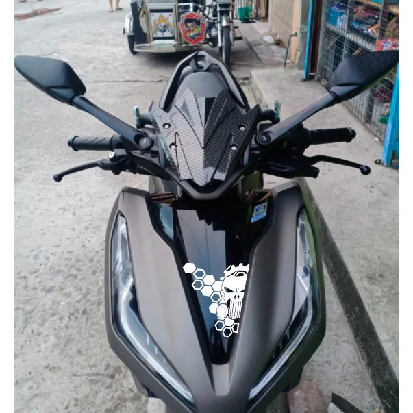 Cool Skull Cover Stickers Motorcycle Front Face Decor Decal Honeycomb Vinyl Sticker Motor Body Accessories
Cool Skull Cover Stickers Motorcycle Front Face Decor Decal Honeycomb Vinyl Sticker Motor Body Accessories