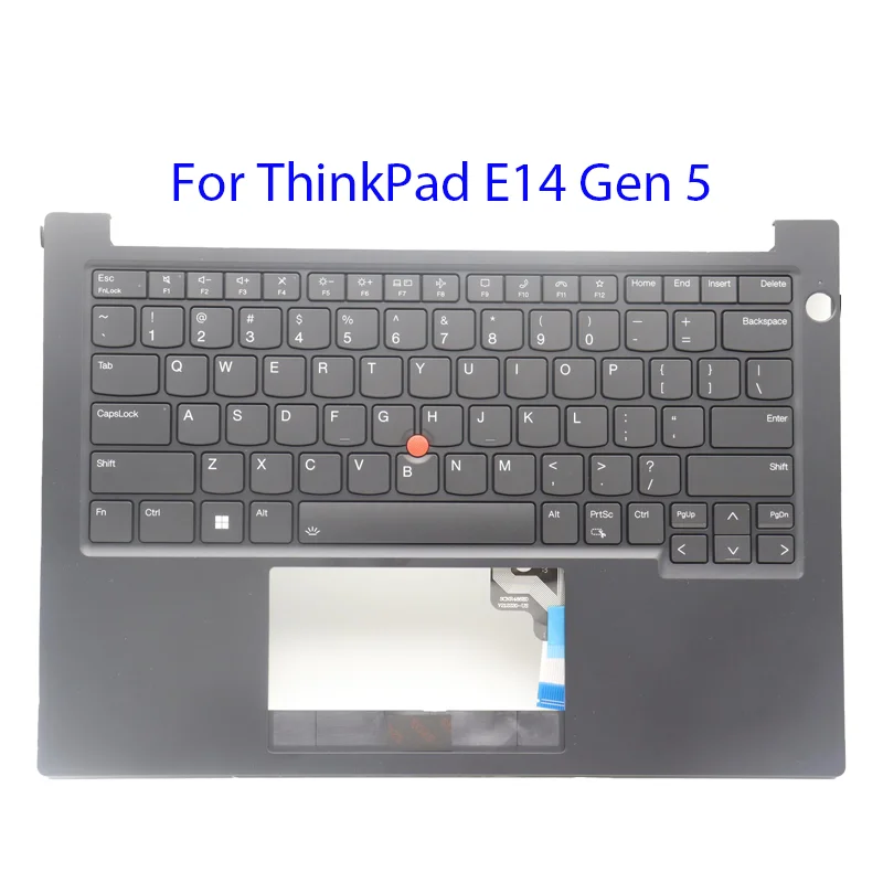 New 5M11L59797 US Keyboard For ThinkPad E14 Gen 5 C-cover with keyboard English Standard Palmrest Replacement 5M11Q09045
New 5M11L59797 US Keyboard For ThinkPad E14 Gen 5 C-cover with keyboard English Standard Palmrest Replacement 5M11Q09045