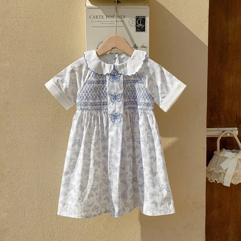 2025 New Summer Baby Girl Clothing 2-7Yrs Baby Girl Birthday Party Dress Short Sleeved Cotton Flower Print Kids Princess Dresses
2025 New Summer Baby Girl Clothing 2-7Yrs Baby Girl Birthday Party Dress Short Sleeved Cotton Flower Print Kids Princess Dresses