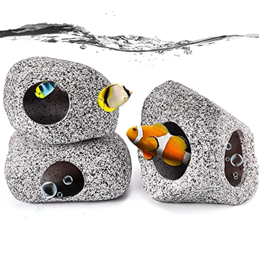 3 Pieces Rock Aquarium Decorations Stackable Cave Aquarium Decor Betta Fish Tank Accessories Hideout Hidden Stones Orments Fish
3 Pieces Rock Aquarium Decorations Stackable Cave Aquarium Decor Betta Fish Tank Accessories Hideout Hidden Stones Orments Fish