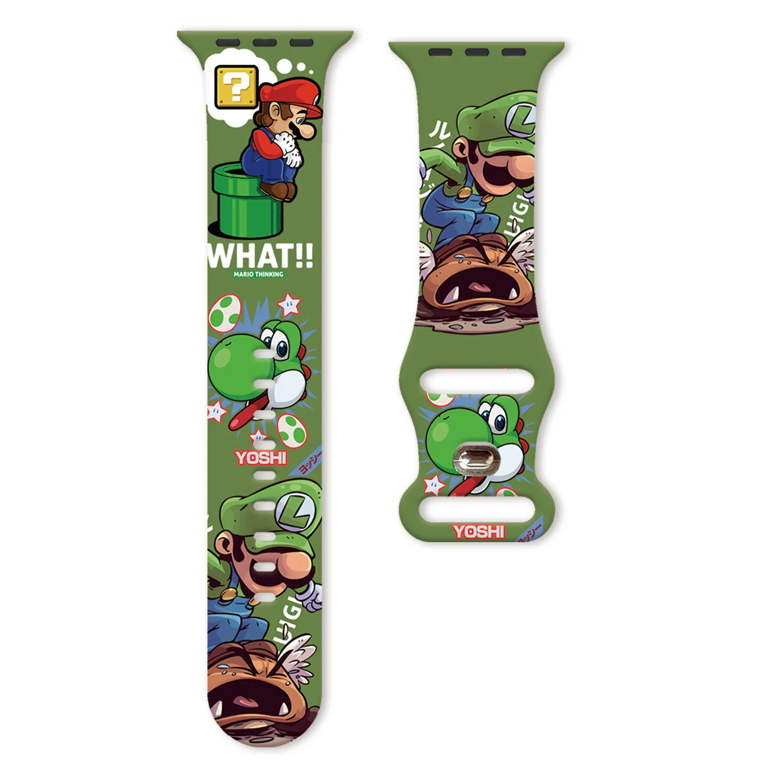 MINISO Mario Kart Printed Strap for Apple Watch 11 10 9 Silicone Band Replaceable Bracelet for iWatch 46/44/42/41mm Watchband
MINISO Mario Kart Printed Strap for Apple Watch 11 10 9 Silicone Band Replaceable Bracelet for iWatch 46/44/42/41mm Watchband
