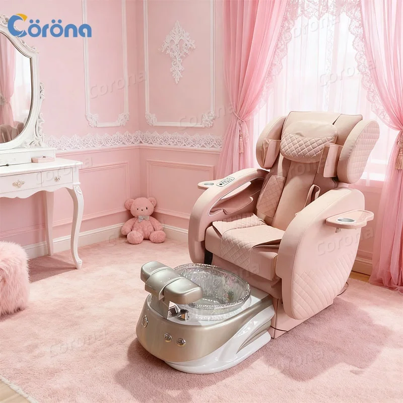 Spa Pedicure Chairs Luxury Comfortable Luxury Nail Salon Furniture Pedicure Massage Chair Foot Spa Chair
Spa Pedicure Chairs Luxury Comfortable Luxury Nail Salon Furniture Pedicure Massage Chair Foot Spa Chair