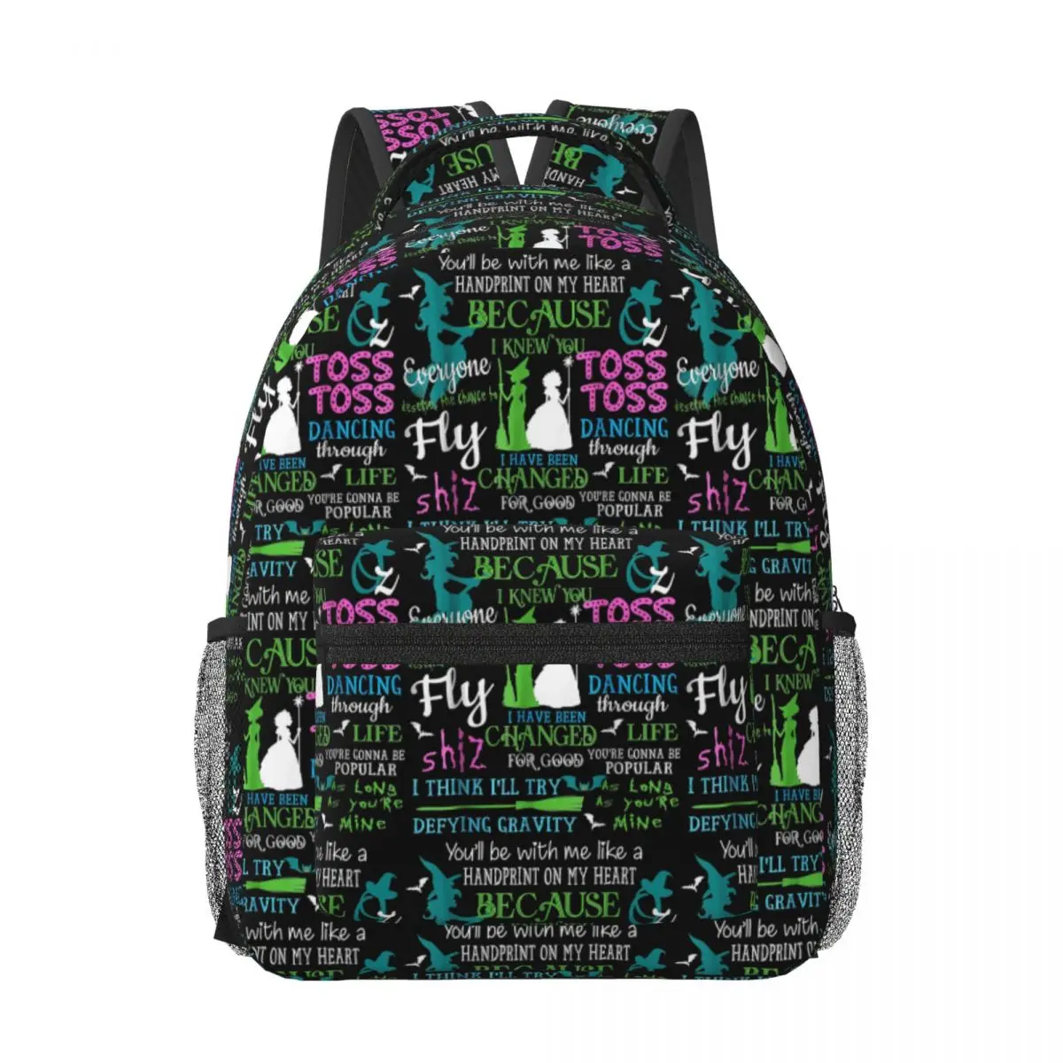 Halloween Wicked Musical Woman Backpacks Boys Girls Bookbag Children School Bags Portability Laptop Rucksack Shoulder Bag 
Halloween Wicked Musical Woman Backpacks Boys Girls Bookbag Children School Bags Portability Laptop Rucksack Shoulder Bag