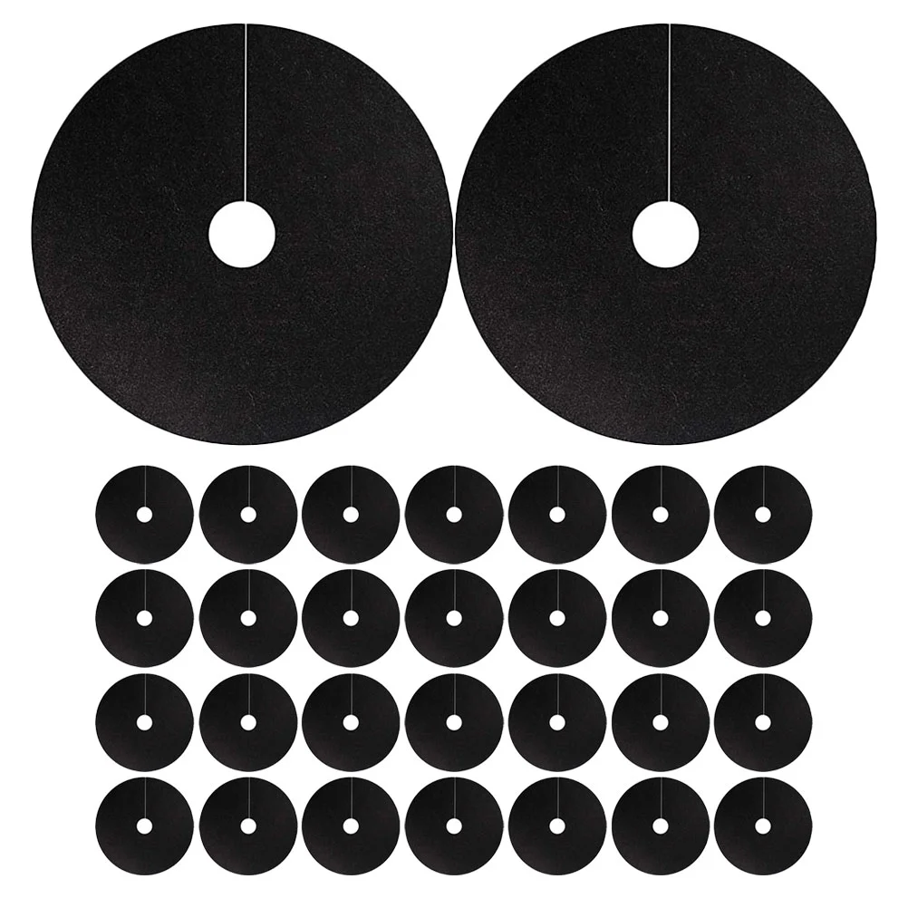 30 Pcs Plants Grass Cloth Root Control Fabric Reusable Guard Cover Black Protector Garden Mat Ring Edging
30 Pcs Plants Grass Cloth Root Control Fabric Reusable Guard Cover Black Protector Garden Mat Ring Edging