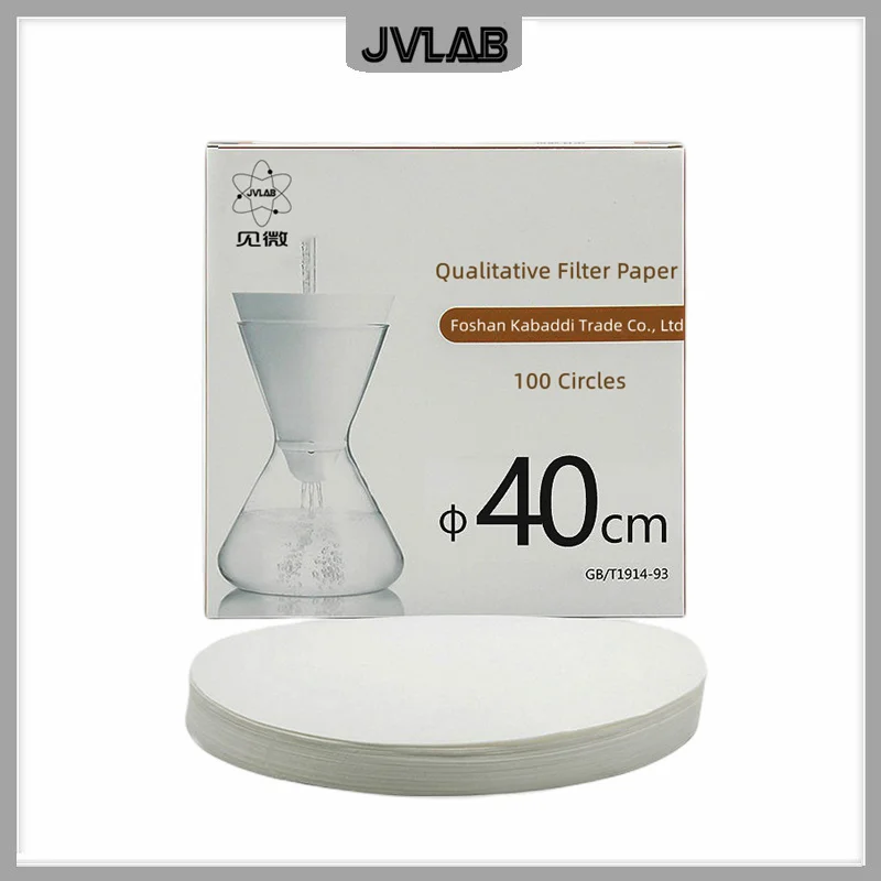 Qualitative Filter Paper Laboratory Research Filter Membrane Circular Oil Detection Filtration Paper Diameter 400 mm 100 Circles
Qualitative Filter Paper Laboratory Research Filter Membrane Circular Oil Detection Filtration Paper Diameter 400 mm 100 Circles